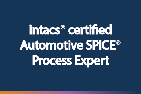 intacs​ ​certified Process Expert Automotive SPICE®