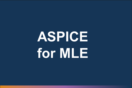ASPICE for Machine Learning